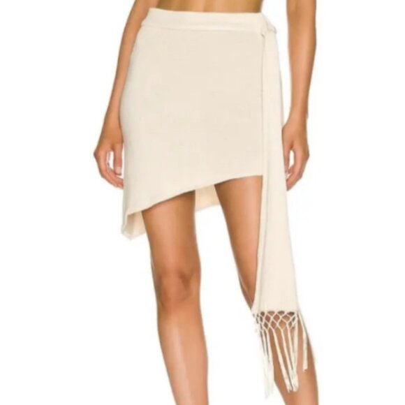 NWT Savannah Morrow Novia Skirt in Cream Size Medium - Picture 1 of 7